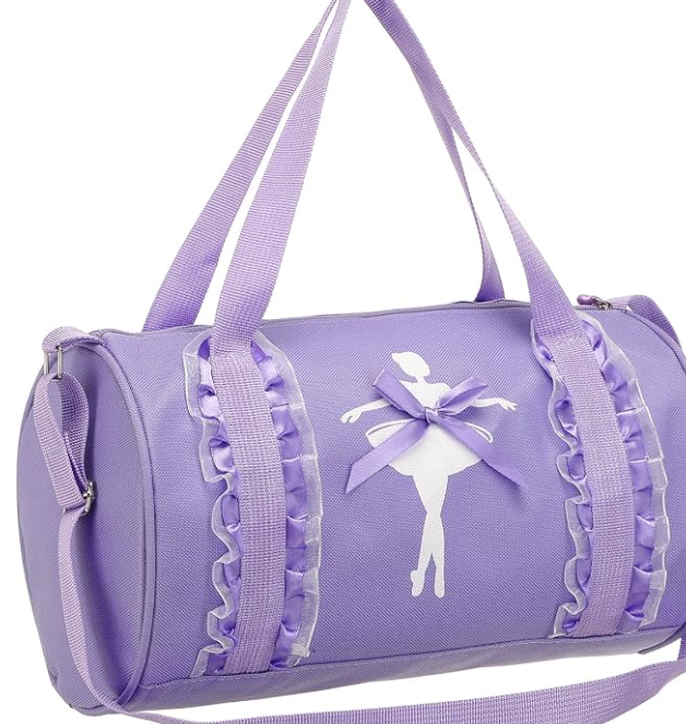 Ballerina Duffel Bag- Purple