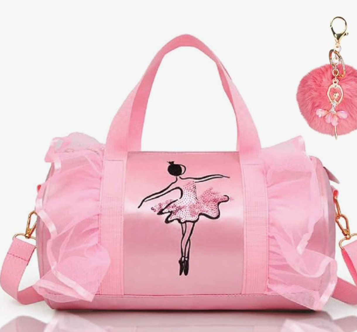 Ballerina Duffel Bag- Pink