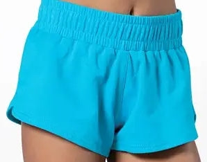 iDance French Terry Short- Blue