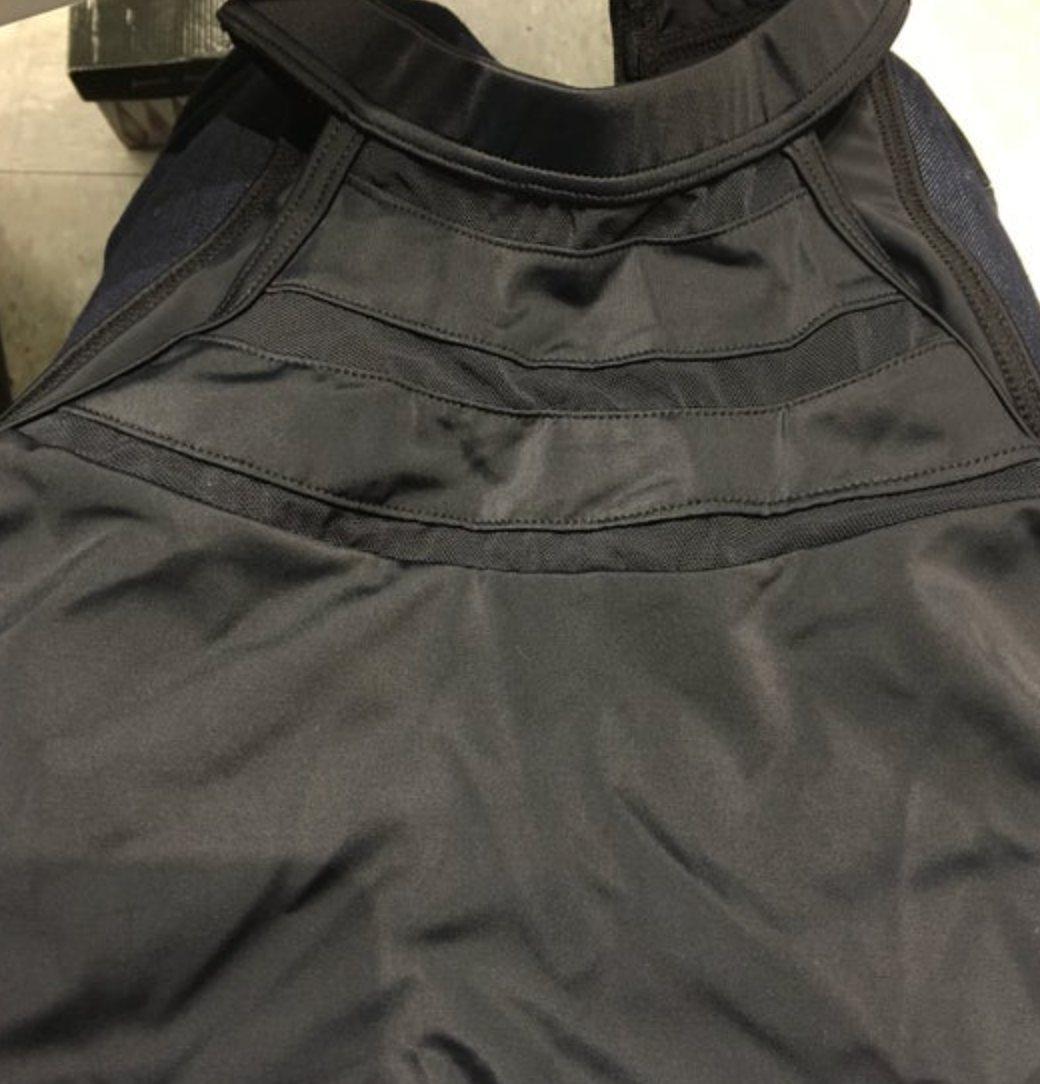 High Neck Leotard: Black