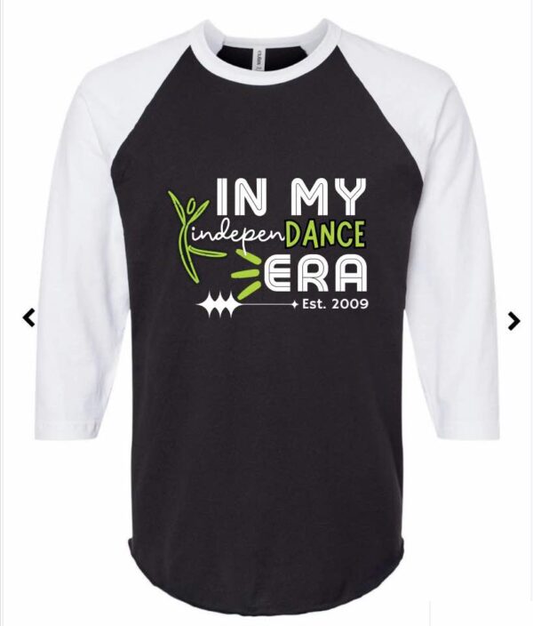 In My iDance Era Shirt-Black with White Sleeves