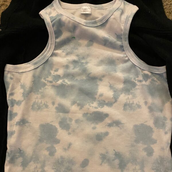 Blue Tie-Dye Tank