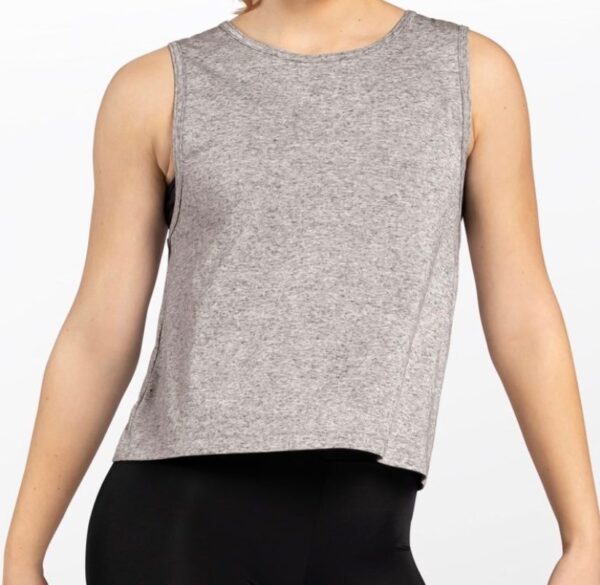 Speckled Jersey Tank Top - Image 2