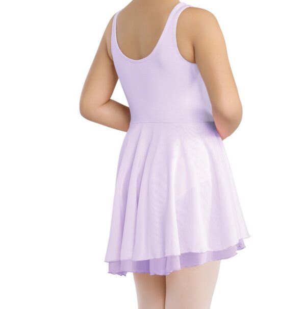 Tank Two-Tone Dress- Purple - Image 2