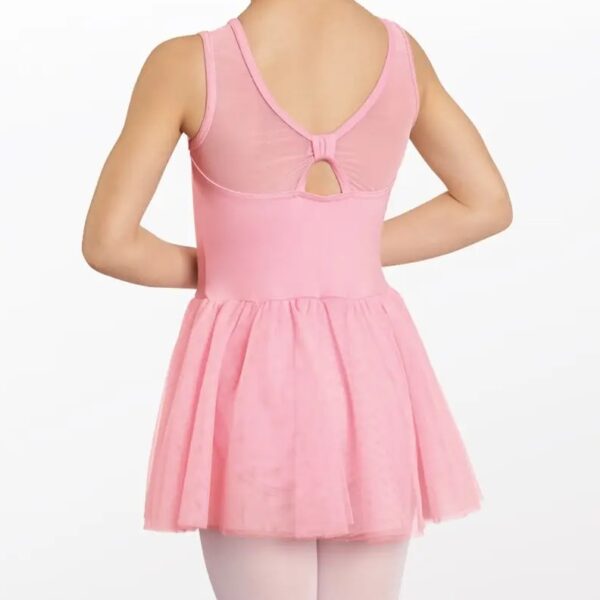 Petite and Mini Level ONLY-Cotton Rhinestone Dress-Pink - Image 2